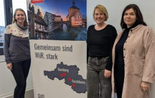 Teamfoto der neuen Regionalmanagerinnen der WiR.