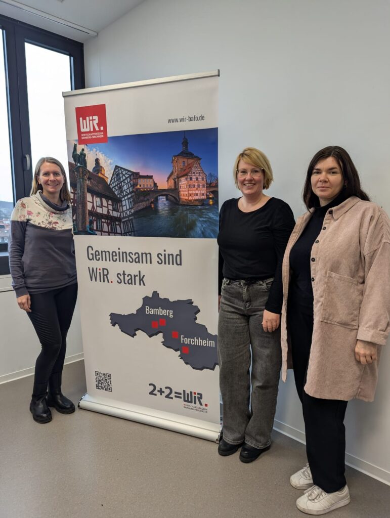 Teamfoto der neuen Regionalmanagerinnen der WiR.
